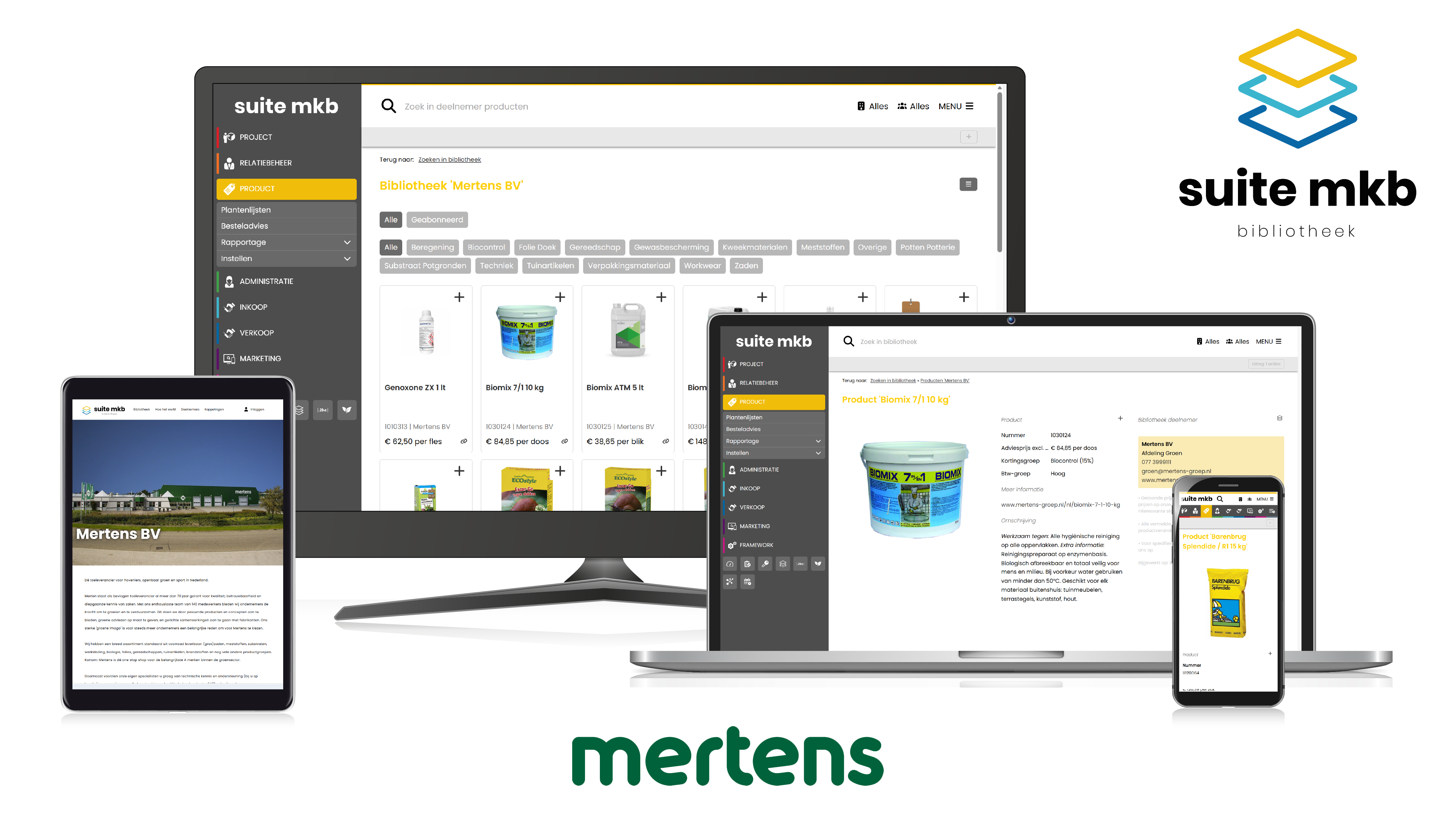 Het volledige assortiment is bereikbaar vanaf alle desktops Het volledige assortiment is bereikbaar vanaf alle desktops