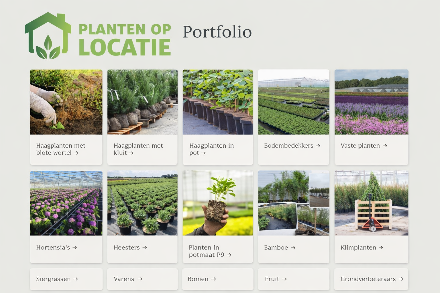 Aangesloten deelnemers Plantenoplocatie.nl | Suite MKB B.V.